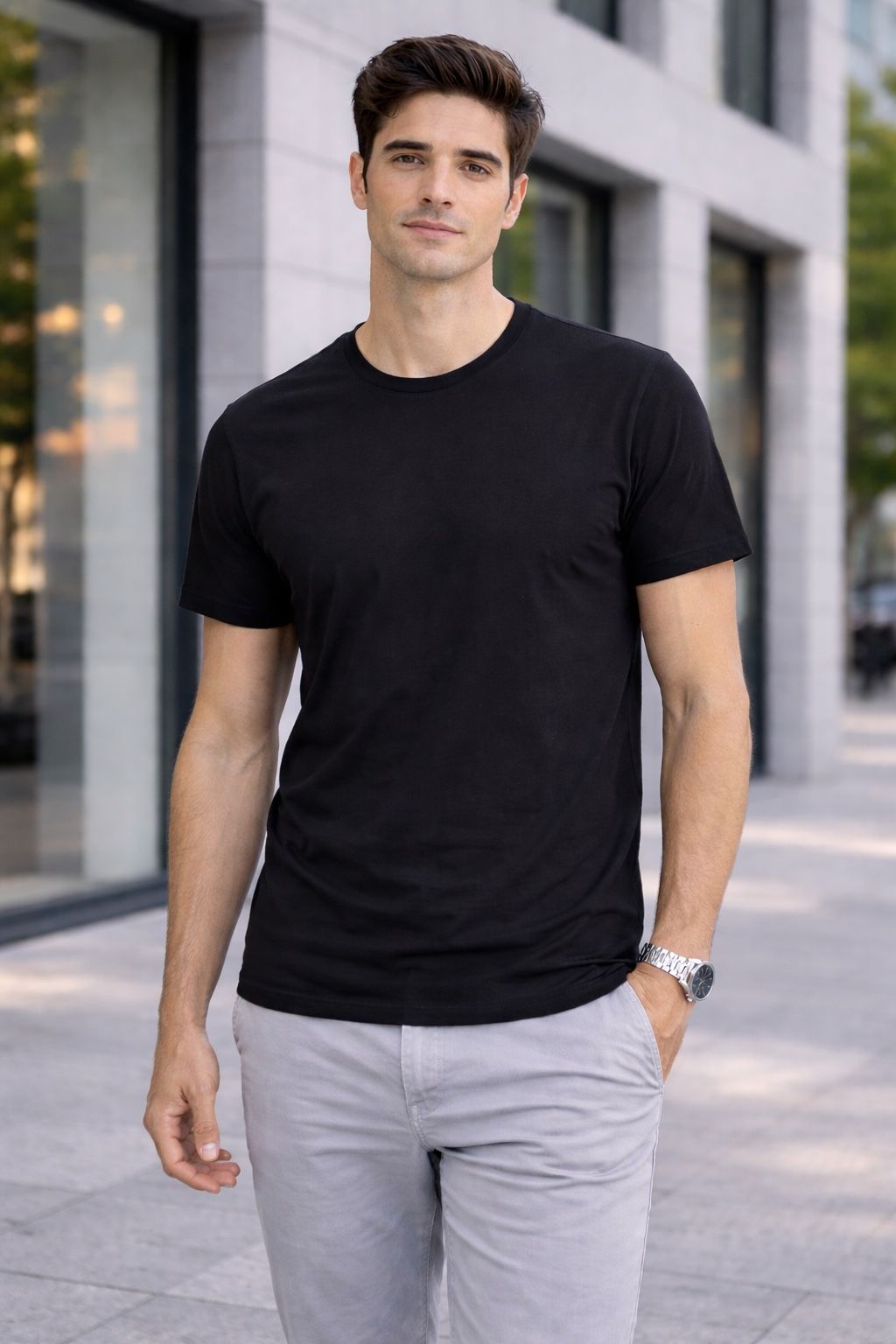 T-Shirt Essential 100% Cotone