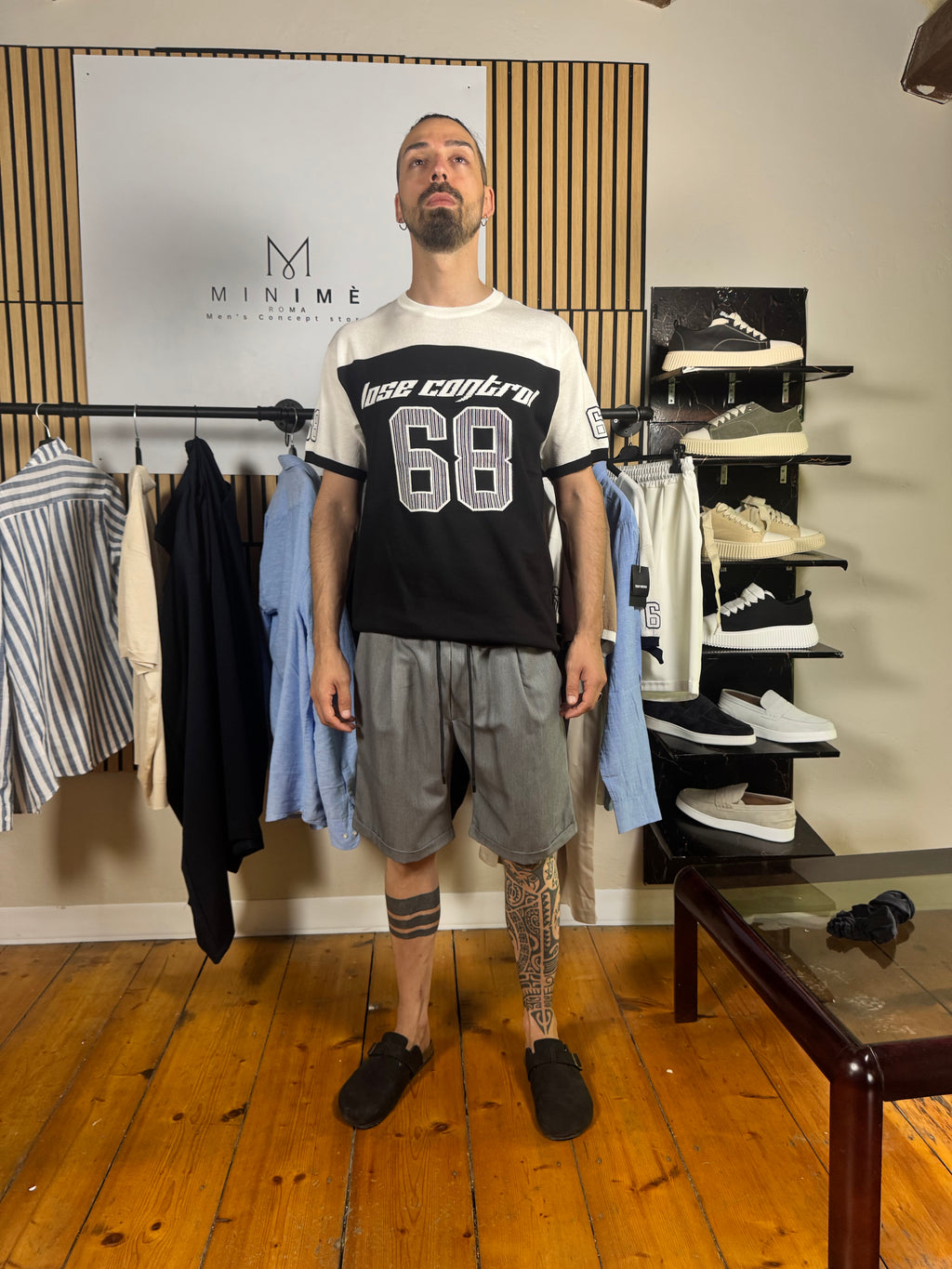 Maglia Uomo "Lose Control 68" – 100% Cotone