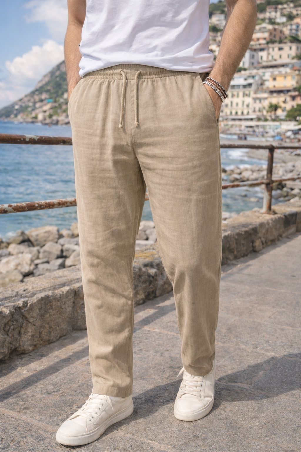 Pantalone in Misto Lino  “Naxos”