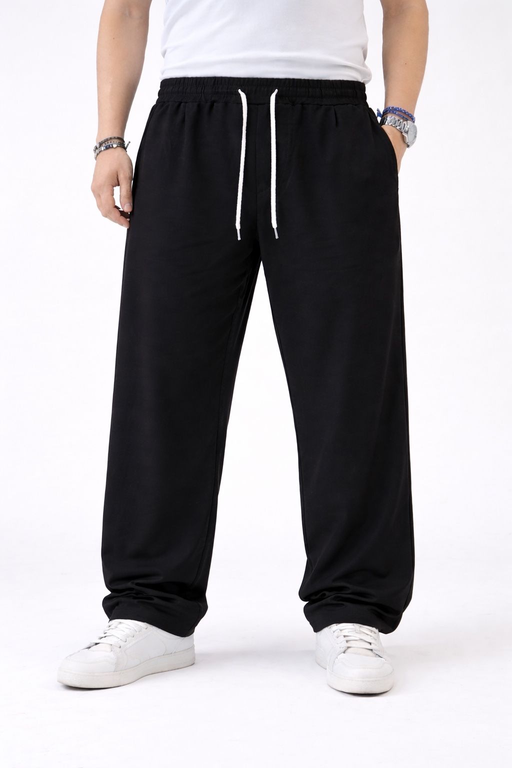 Pantalone con coulisse - Baggy fit
