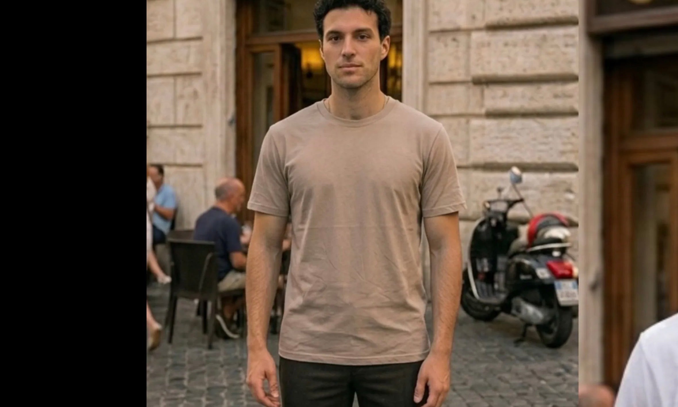 T-Shirt in Filo di Scozia 100% Cotone