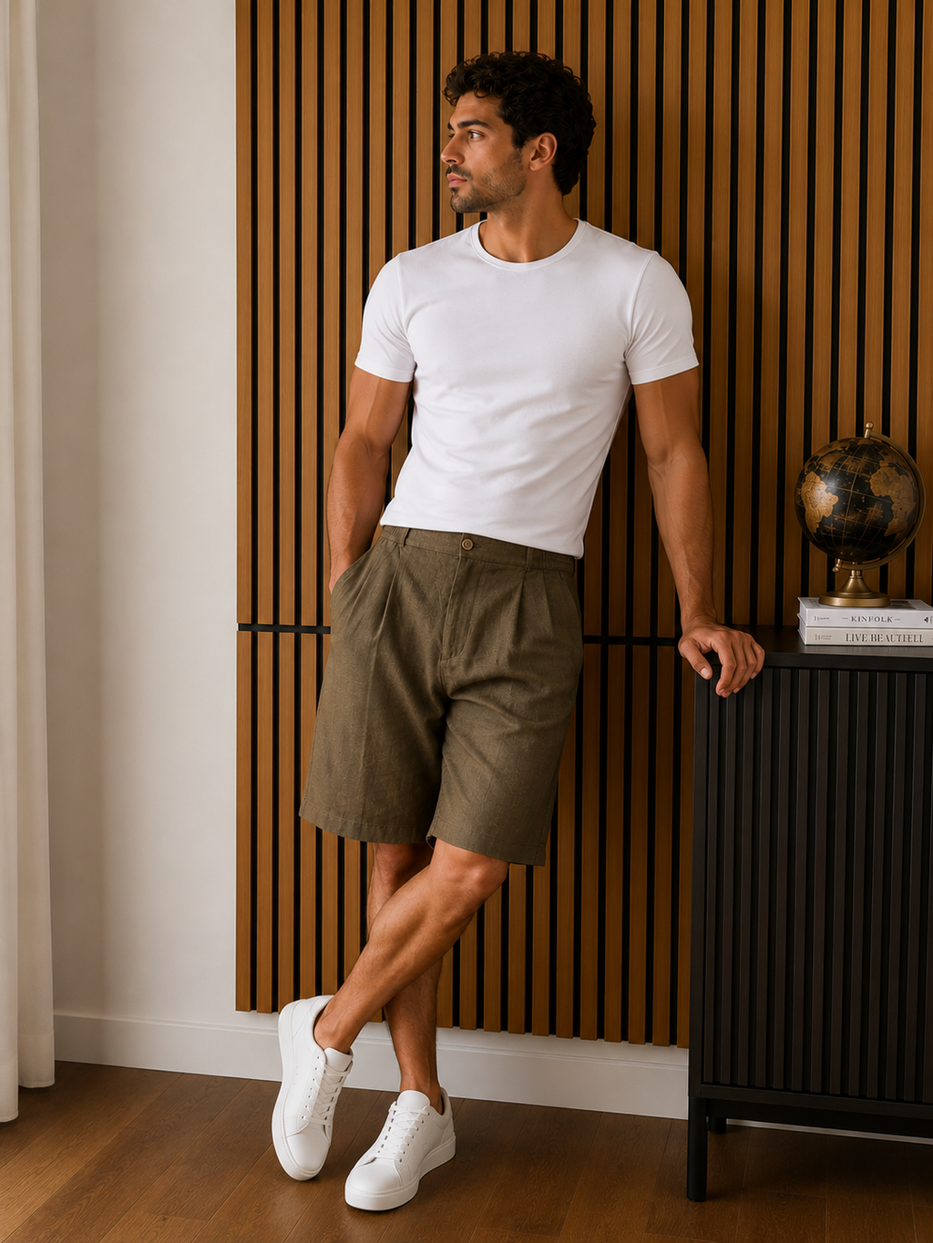 Bermuda “Ezè” - 100% cotone Made in italy