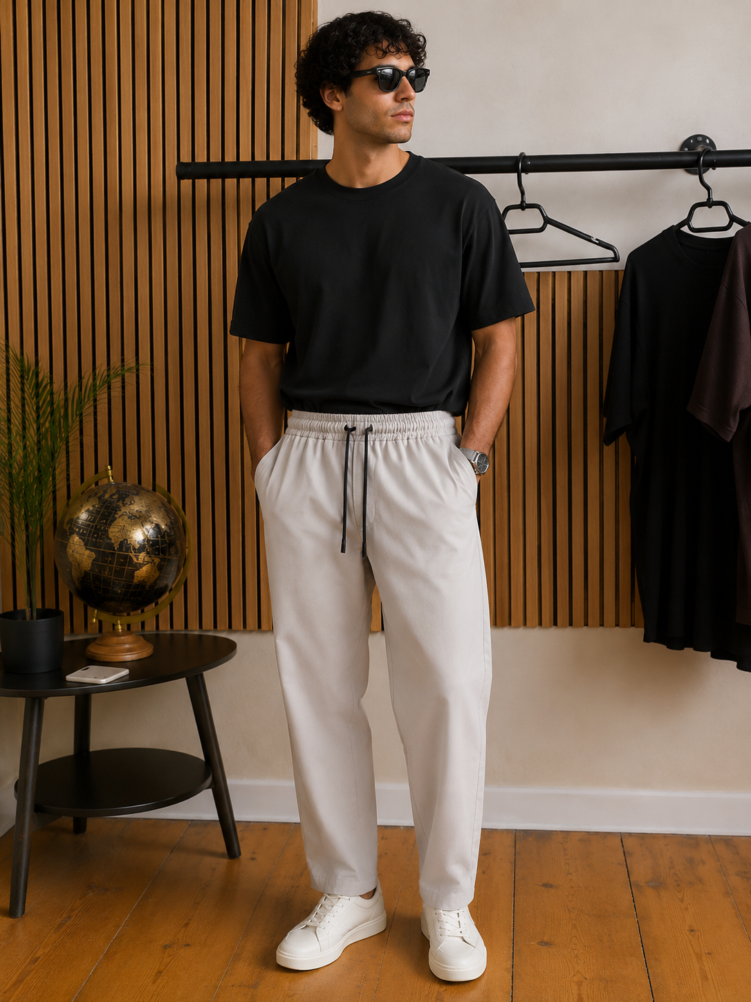 Pantalone Capri in 100% cotone – Made in Italy