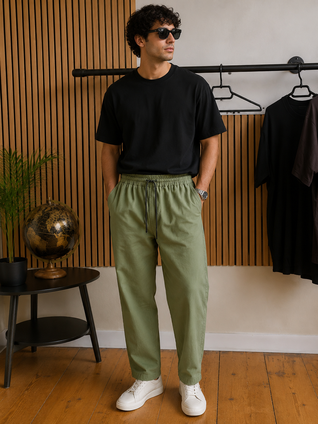 Pantalone Capri in 100% cotone – Made in Italy