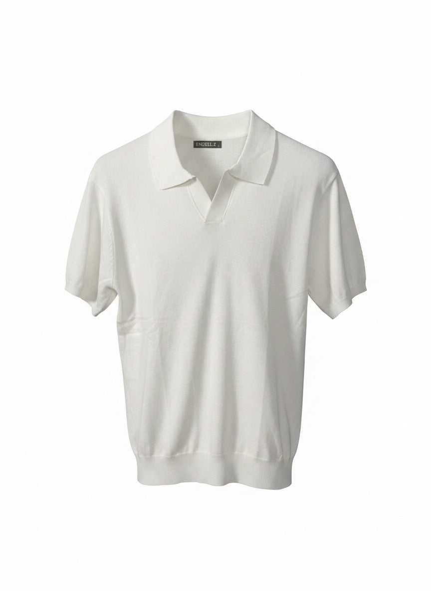 Polo in maglia con collo Derby – 100% Cotone