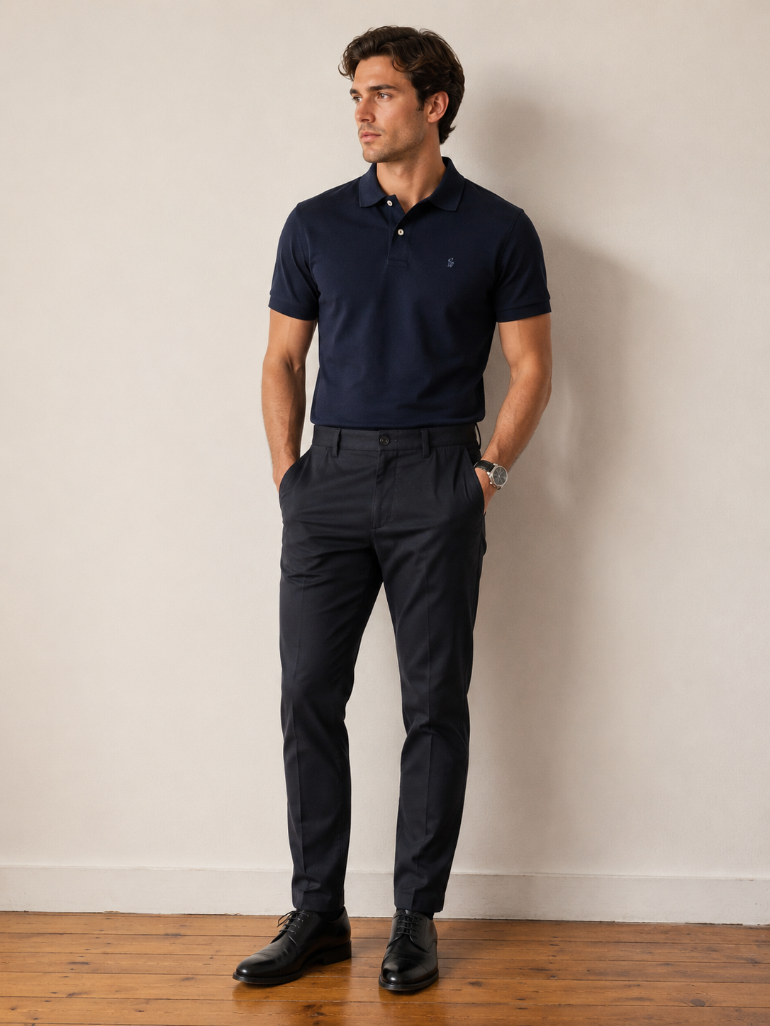 Pantalone “Portofino” 100% cotone estivo-No stiro